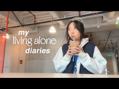 living alone diaries | days in my life as a software engineer 🍃 moving, shadowing on call!