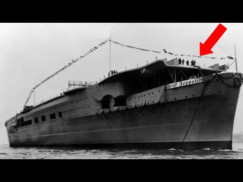 Граф Цеппелин – первый и последний авианосец Рейха, который Германия утопила, не дав ему повоевать!
