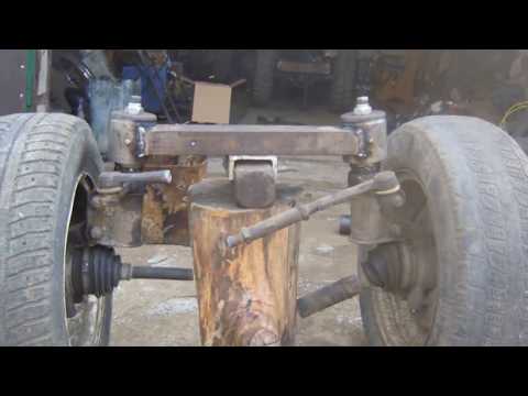 передний видущий мост на мини трактор самодельный