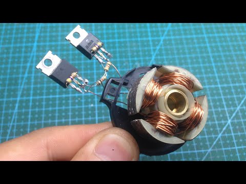 Creative ideas brushless motor | Top electronics project