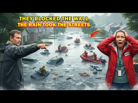 HOA Blocked My Flood Wall — One Night of Rain Turned Their Streets Into a Rescue Zone