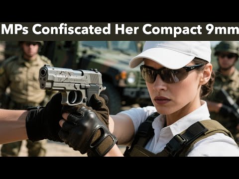MPs Confiscated Her Compact 9mm — Then the Grip Marking Read: “Shadow Cell — Zero Hour”