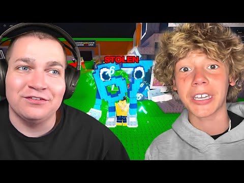 Making The 67 Kid Cry in Steal a Brainrot