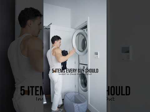 5 Items Every Guy Should Invest In Once Moved Out!