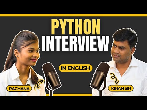 Best Python Interview Questions Answered | Mock Interview 2025!
