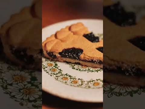 Valentine’s Mixed Berry Jam Tart ❤️ #brilubakery #baking #tarts #crostata #valentinesday #recipe