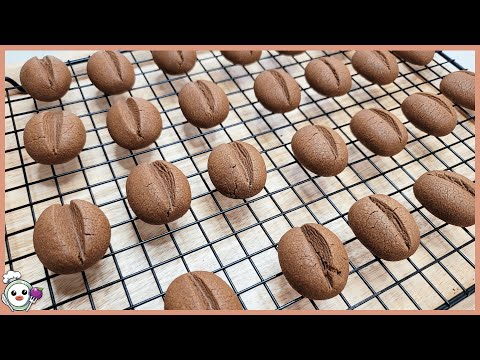 [Baking] Coffee Bean Cookies