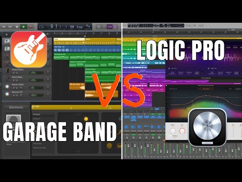 Logic Pro Vs. GarageBand - What are the Similarities and Differences? Which DAW should you use?