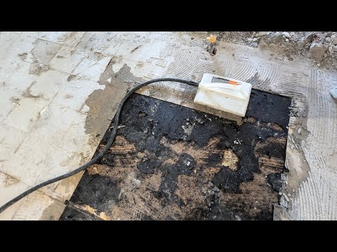 diy asbestos floor tile removal
