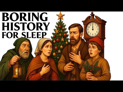 🎄🕰️ The Forgotten Origins of Medieval Christmas 📜😴 | History for Sleep