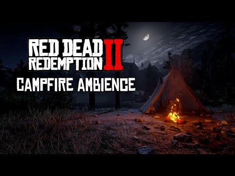 🔥 Peaceful Campfire | Wilderness Ambience from Red Dead Redemption II