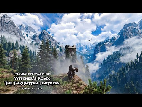 Witcher's Road: The Forgotten Fortress | The Witcher Ambience - Medieval Relaxing Music