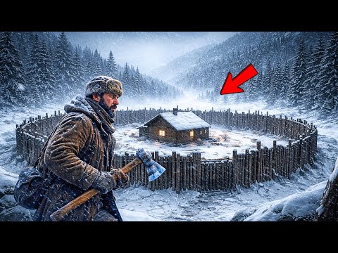 Se rieron del exmilitar por su doble pared, hasta que la nevada salvó su cabaña