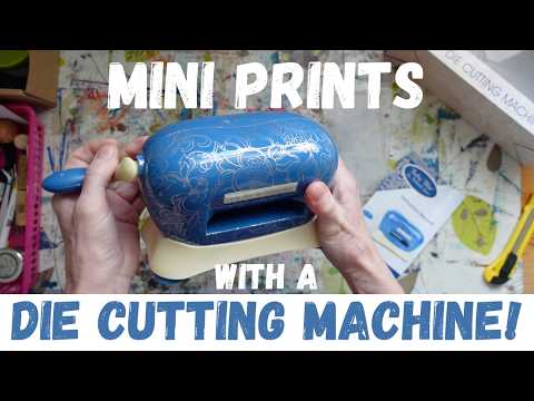 Printmaking at Home : Mini Intaglio with a Die Cutting Machine