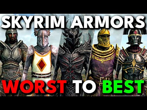 Every Skyrim Heavy Armor RANKED Worst to Best
