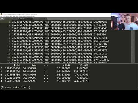 Cryptocurrency-predicting RNN intro - Deep Learning w/ Python, TensorFlow and Keras p.8