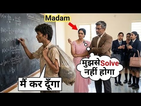 कूड़ा बीनने वाला गरीब बच्चा निकला मैथ्स का जीनियस… पूरा स्कूल दंग रह गया