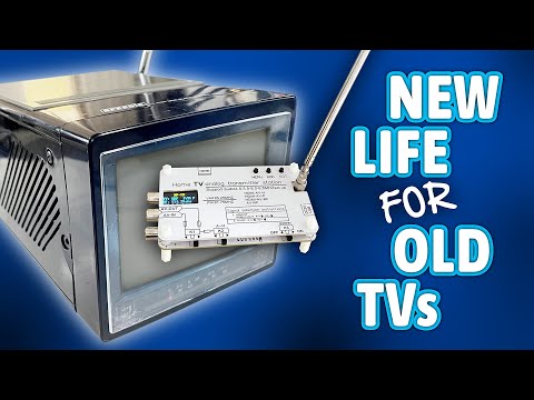 New life for vintage analog televisions