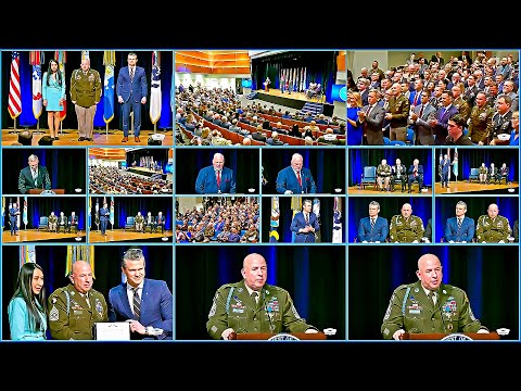 Defense Secretary Pete Hegseth Awards Eric Geressy the Distinguished Service Cross!