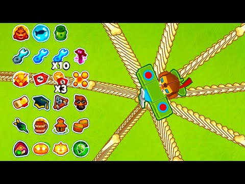 How Far can Every GOD BOOSTED 0-0-0 Tower Get? (Bloons TD 6)