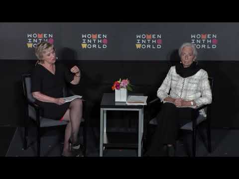 Christine Lagarde in conversation with Tina Brown