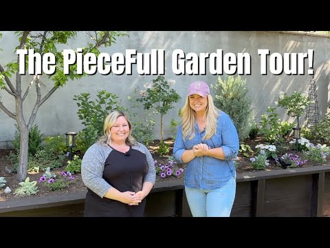 ✨INSPIRING✨ Suburban Garden Tour with @ThePieceFullGarden !