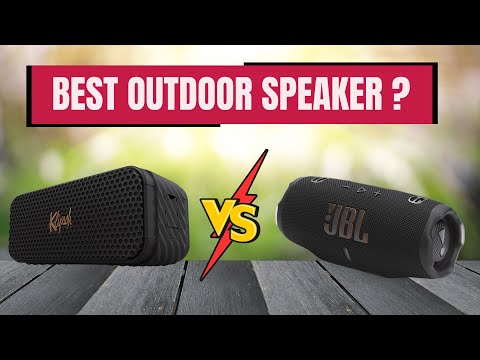 Outdoor Speaker Showdown! Klipsch Detroit vs. JBL Charge 6 - The Ultimate Test!