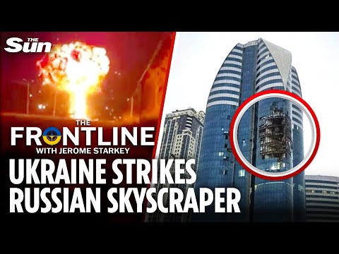 Russian skyscraper hit by Ukrainian drone strike as special ops agents blow up Putin's oil pipelines