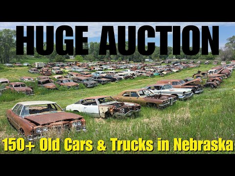 Huge Collection of Vintage Cars , Trucks, & Much more being auctioned off in Nebraska | June 2025