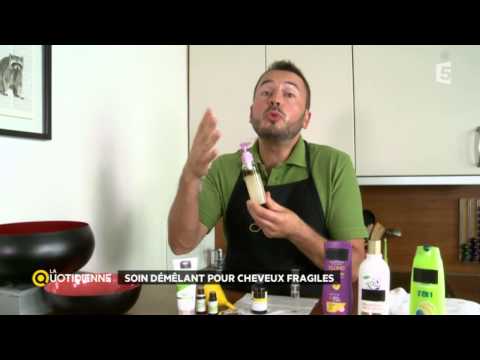 Le soin démêlant naturel pour cheveux fragiles