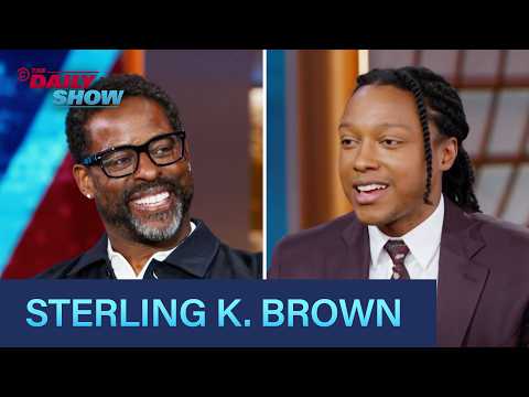 Who Does Sterling K. Brown Want in His “Paradise” Bunker IRL? | The Daily Show