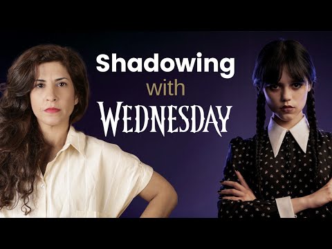 Practice English with Wednesday Addams | Shadowing Sounds & Intonation