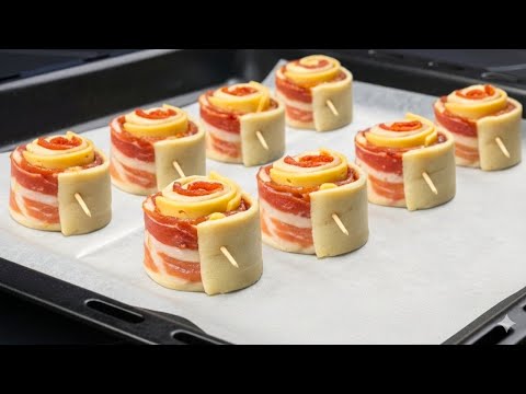 Eine Party Vorspeise in 4 Minuten! Diesen Trick hat Аmerikanische Oma beigebracht!