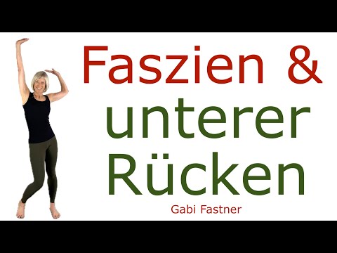 🎈 23 min. Faszien und unterer Rücken | schmerzfrei und beweglich, ohne Geräte, im Stehen