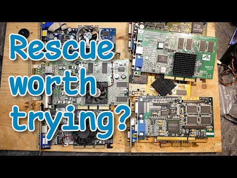 Bought a pile of VGA cards. How many are still working?