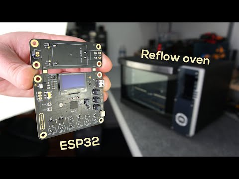 ESP32-S2 based universal reflow oven controller | assembly & tests | makermoekoe