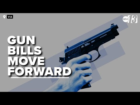 Virginia gun bills move forward amid sharp debate