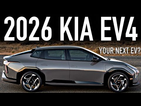 The 2026 Kia EV4 is a Strange but Cool Electric Sedan