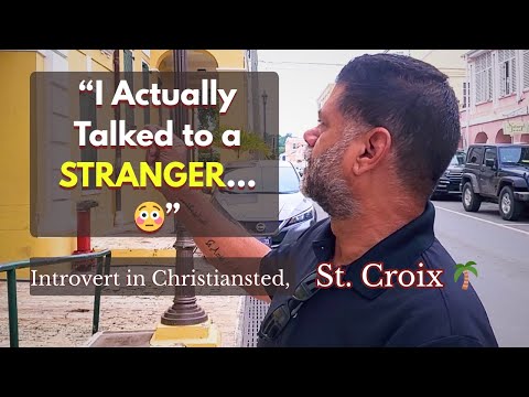 “An Introvert Walks Up to a Stranger | I Did It Afraid | My First Interview in Christiansted