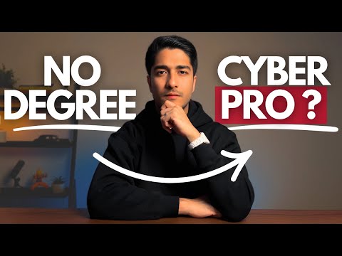 You DON'T need a degree to be in CYBERSECURITY - Common MYTHS BUSTED!