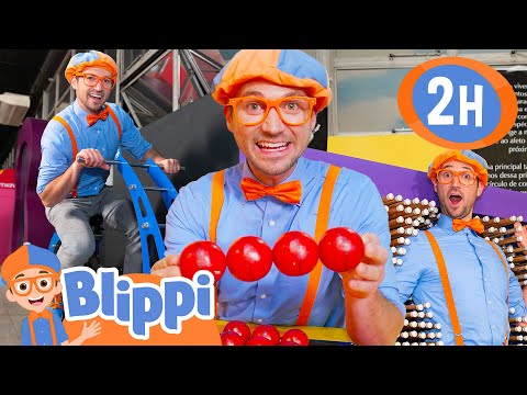 Visit the Science Museum of Imagination with Blippi - STEM videos! | Educational Videos for Kids