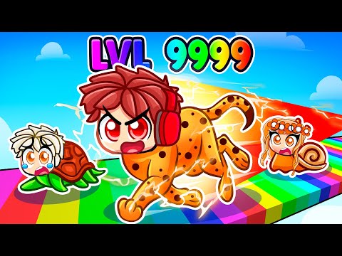 Running 7,389,197 MPH in Roblox! (Animal Race)