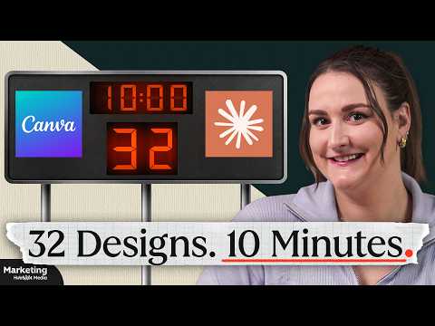 I Created 32 Social Media Posts in 10 Minutes Using Claude + Canva