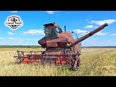 Уникальный советский комбайн СК-6 Колос ещё работает на полях страны!