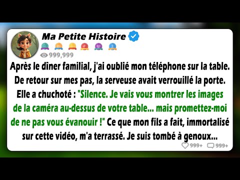Au moment où je partais, la serveuse a verrouillé la porte : "Promettez-moi que vous ne périrez...