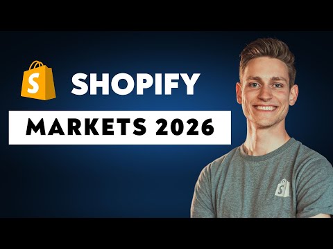 Shopify Markets Tutorial 2026 - Full Guide to Multi-Currency, Multi-Language & International Selling