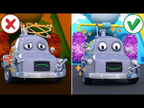 来人呐 ！拖车机器人需要一个新手臂 | 儿童紧急车辆 | 汽车修理