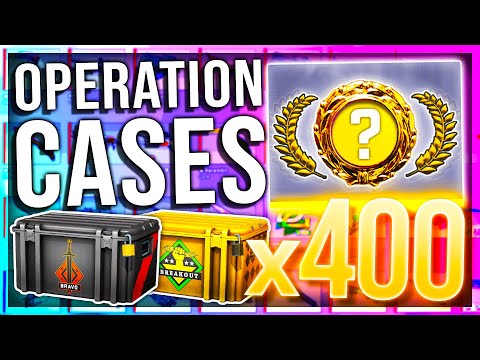 OPENING 400 OLD OPERATION CASES (EXTREME LUCK)