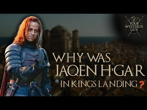 Why was Jaqen H'Ghar in Kings Landing? - GOT Lore