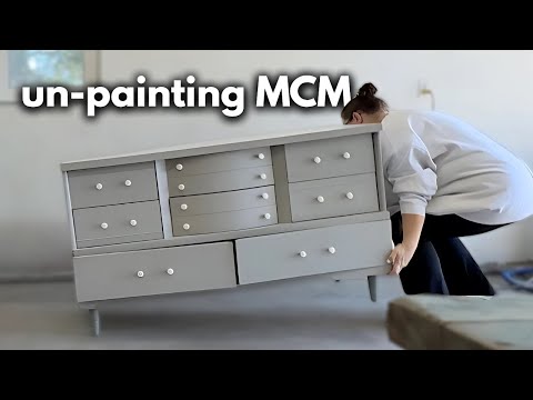 This Painted Dresser Had a Secret… and I Brought It Back to Life!
